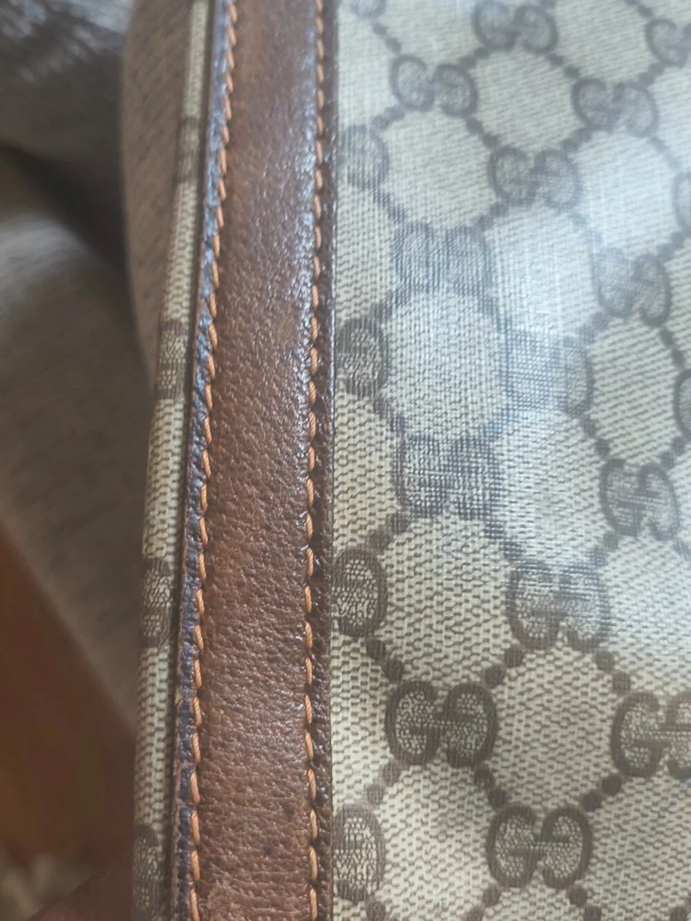 Gucci Vintage GG Supreme Canvas Bag